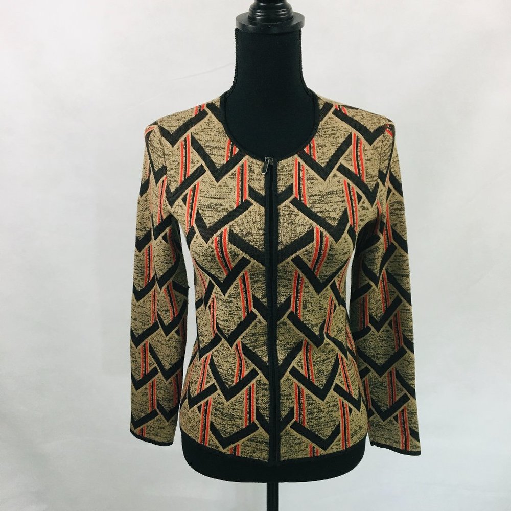 NEW YORK & COMPANY size PP l/s zippered sweater